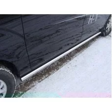 Пороги труба 60 мм для Hyundai H-1 Starex 2007-2018