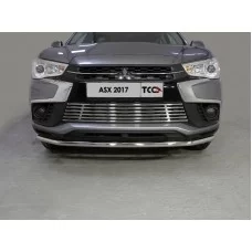 Защита переднего бампера 42 мм для Mitsubishi ASX 2017-2019