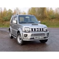 Защита переднего бампера 60 мм для Suzuki Jimny 2012-2018