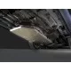 Защита бака ТСС алюминий 4 мм комплект 2 шт для Volkswagen Teramont 2018-2024 артикул ZKTCC00362