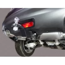 Фаркоп ТСС оцинкованный, шар E нержавеющий для Infiniti QX70 2013-2017