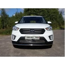 Защита переднего бампера 42 мм для Hyundai Creta 2016-2021