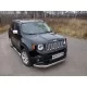 Накладка решётки радиатора верхняя лист для Jeep Renegade 2015-2024 артикул JEEPREN4WD15-07