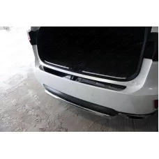 Накладка на задний бампер зеркальный лист для Lexus RX-200t/350/450h 2015-2024