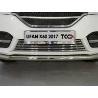 Накладка решетки радиатора 16 мм для Lifan X60 2016-2024