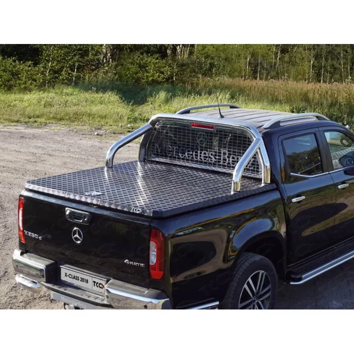 Защита кузова и заднего стекла для Mercedes-Benz X-Class 2018-2020 артикул MERXCL18-36