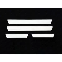 Накладки на пороги внутренние зеркальный лист для Skoda Octavia A7 2013-2020