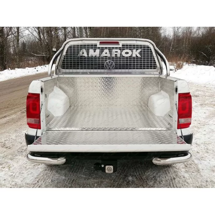 Защита кузова и заднего стекла 75х42 мм для Volkswagen Amarok 2016-2024 артикул VWAMAR17-22