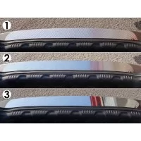Накладка на задний бампер шлифованный лист для Ford Ecosport 2014-2018