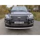Накладка решётки радиатора ромб для Lexus LX-570 Sport 2014-2024 артикул LEXLX570SP14-05
