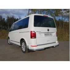 Защита задняя уголки 60 мм для Volkswagen Multivan T6 2015-2024