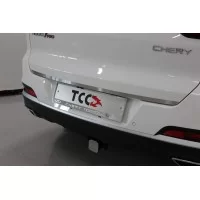 Накладка на заднюю дверь лист зеркальный для Chery Tiggo 7 Pro 2020-2024