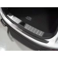 Накладка на задний бампер лист шлифованный для Geely Coolray 2019-2023