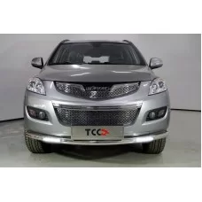 Защита переднего бампера с ДХО 60 мм для Haval H5 2020-2021