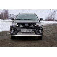 Решётка радиатора нижняя 12 мм для Geely Emgrand X7 2018-2024