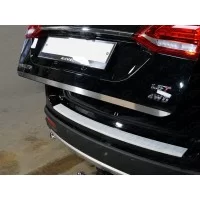 Накладка на заднюю дверь шлифованный лист для Haval H6 2014-2020