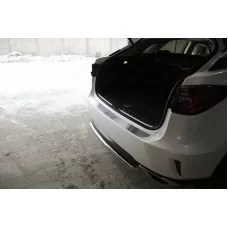 Накладка на задний бампер шлифованный лист для Lexus RX-200t/350/450h 2015-2024