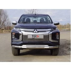 Решётка радиатора верхняя лист 2 шт для Mitsubishi L200 2019-2024