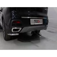 Фаркоп ТСС оцинкованный, шар Е для Chery Tiggo 8 2020-2024