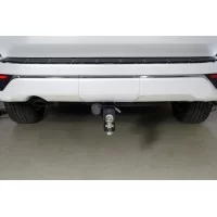 Фаркоп ТСС оцинкованный, шар Е для Toyota Land Cruiser 300 2021-2024