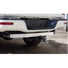 Фаркоп ТСС оцинкованный, шар Е с логотипом для JAC T6 2021-2024