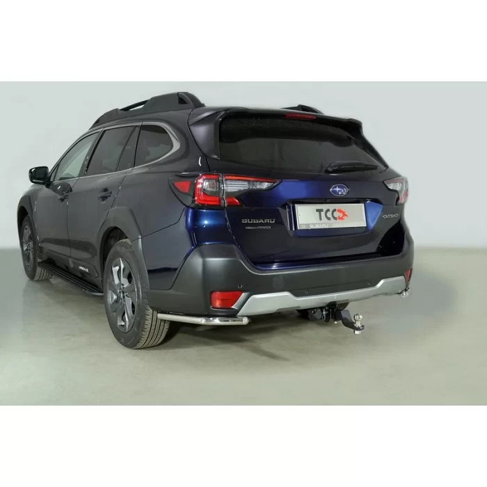 Защита задняя уголки 42,4 мм для Subaru Outback 2021-2024