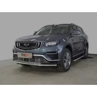 Защита переднего бампера 42,4 мм для Geely Atlas Pro 2021-2024