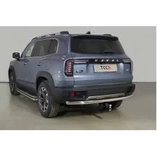 Защита заднего бампера 60,3 мм для Haval Dargo 2022-2024