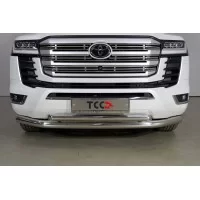 Защита передняя двойная 76,1-60,3 мм для Toyota Land Cruiser 300 2021-2024