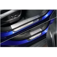 Накладки на пороги шлифованные с полосой 4 шт на 2WD 1.5 для Exeed LX 2022-2024
