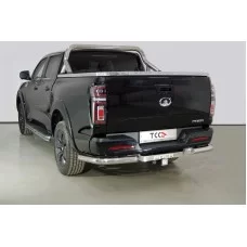 Защита задняя уголки 76,1 мм на 4WD для Great Wall Poer 2021-2024