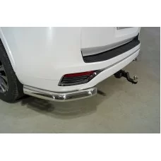 Защита задняя уголки 76,1 мм для Toyota Land Cruiser 300 2021-2024
