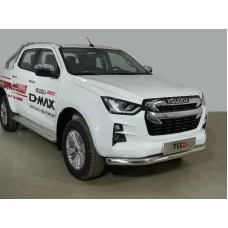 Защита переднего бампера 76,1 мм на 3.0 для Isuzu D-MAX 2019-2024
