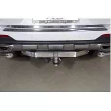 Фаркоп ТСС оцинкованный, шар Е с логотипом для GAC GS8 2023-2024
