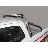 Защита кузова 75х42 мм со светодиодной фарой для Isuzu D-Max 2019-2024