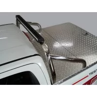 Защита кузова (для крышки) 75х42 мм со светодиодной фарой для Isuzu D-Max 2019-2024