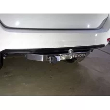 Фаркоп ТСС шар F с логотипом для Nissan Qashqai 2019-2024
