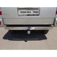 Фаркоп ТСС с нержавеющей накладкой шар Е для УАЗ Патриот пикап 2015-2024