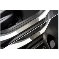 Накладки на пороги шлифованные 4 шт для JAC JS4 2020-2024
