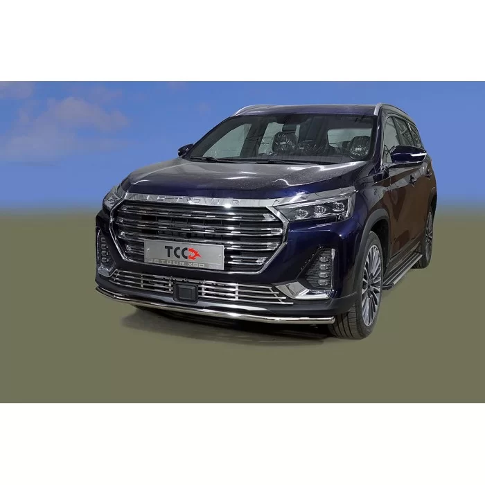 Защита переднего бампера 42,4 мм на 2WD для Jetour X90 Plus 2021-2025