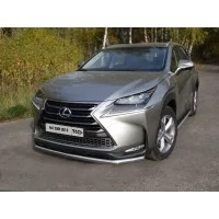 Защита переднего бампера 60 мм для Lexus NX-200t 2014-2017
