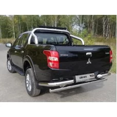Защита кузова пикапа с фарой 76 мм для Mitsubishi L200 2015-2019