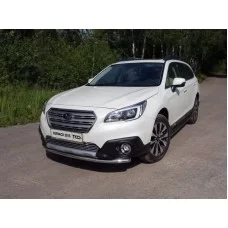 Защита переднего бампера 50 мм для Subaru Outback 2015-2021