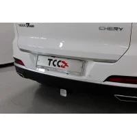 Накладка на заднюю дверь лист шлифованный для Chery Tiggo 7 Pro 2020-2024