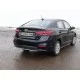 Защита штатных порогов 25 мм для Hyundai Accent 2018-2024 артикул HYUNACC17-21