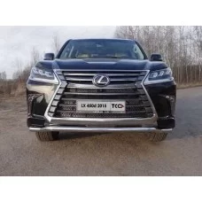 Защита переднего бампера 60 мм для Lexus LX-570/450d 2015-2024