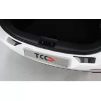 Накладки на задний бампер лист зеркальный 2 шт для Chery Tiggo 7 Pro 2020-2024