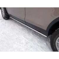 Пороги труба 42 мм для Land Rover Discovery Sport 2014-2024