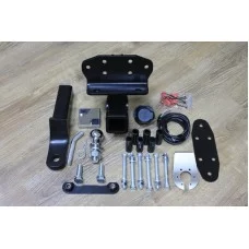 Фаркоп ТСС оцинкованный, шар E нержавеющий для Toyota Land Cruiser 200 2007-2024