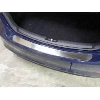 Накладка на задний бампер лист шлифованный для Hyundai Elantra 2015-2018